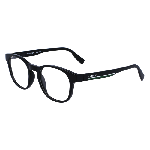 Brille  Lacoste L3654 col. 001 Junior Runden Schwarz