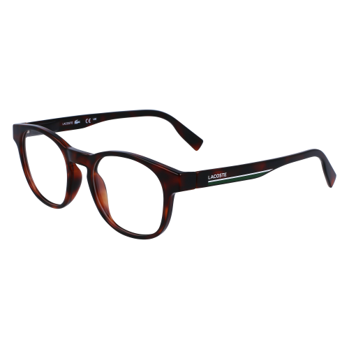 Brille  Lacoste L3654 col. 214 Junior Runden Braun