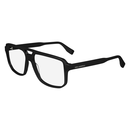 Brille  Karl lagerfeld Kl6156 col. 001 Uomo Pilot Nero