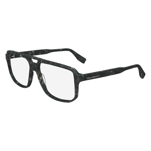 Brille  Karl lagerfeld Kl6156 col. 023 Uomo Pilot Grigio