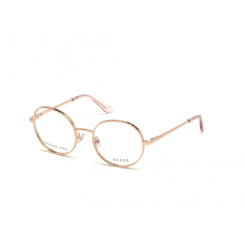 Brille  Guess Gu2736 col. 028 Damen Runden Gold