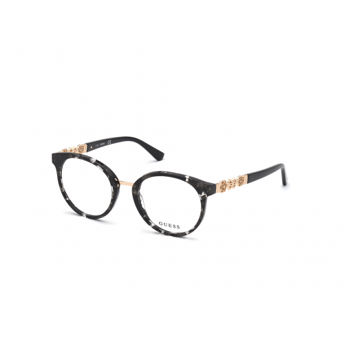 Brille  Guess Gu2834 col. 005 Damen Runden Schwarz