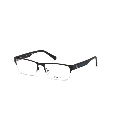 Brille  Guess Gu50017 col. 002 Herren Rechteckig Schwarz