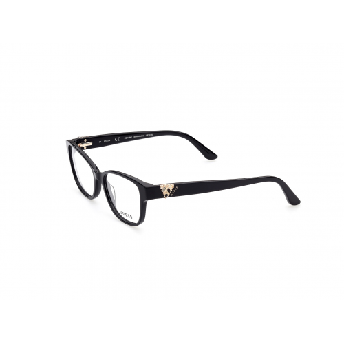 Brille  Guess Gu2854-s col. 001 Damen Rechteckig Schwarz