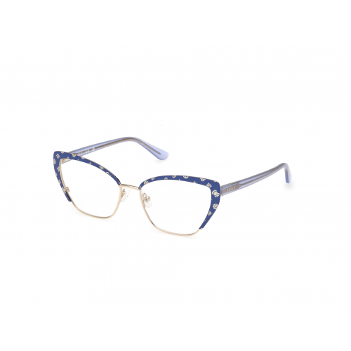 Brille  Guess Gu50122 col. 092 Donna Cat eye Blu