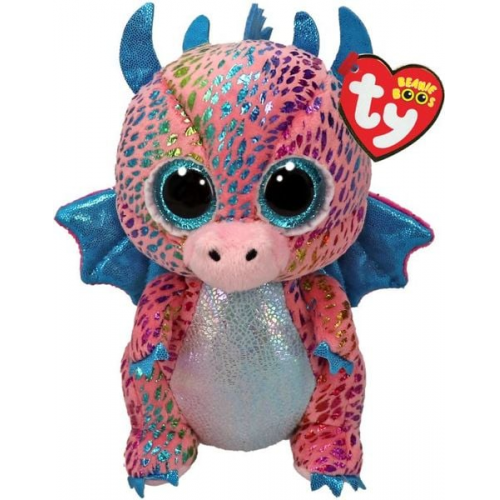 Ty Beanie Boos Flint Purple Dragon 15 Cm