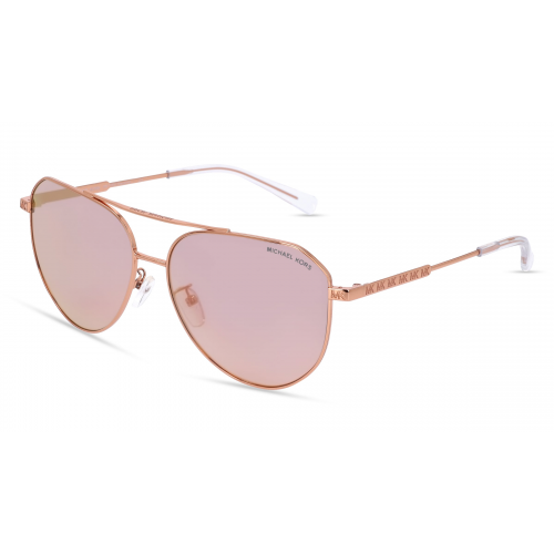 Michael Kors MK1109 CHEYENNE Damen-Sonnenbrille Vollrand Pilot Edelstahl-Gestell, gold