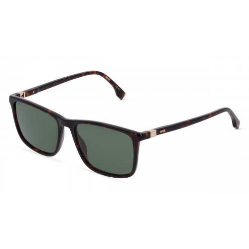 Boss 1434/S Herren-Sonnenbrille Vollrand Eckig Acetat-Gestell, braun