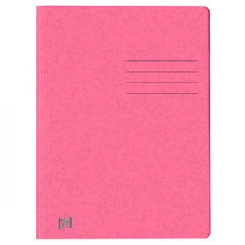 OXFORD Schnellhefter TOP FILE+ Karton rosa DIN A4