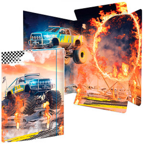 RNK-Verlag Zeichenmappe DIN A3 Monster Trucks