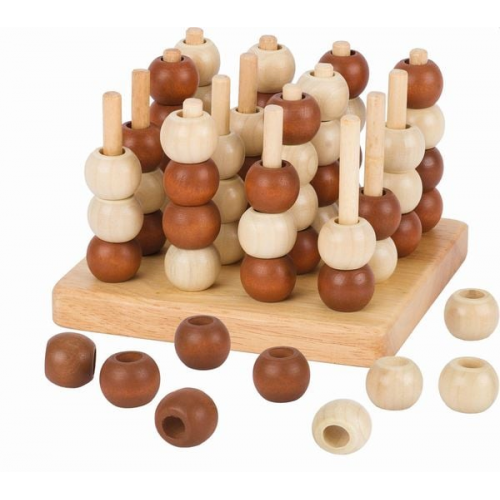 Goki HS058 - 3-D Spiel Tic Tac Toe