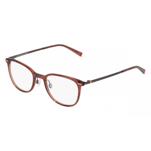 Humphrey’s eyewear 581111 Damen-Brille inkl. Gläser Vollrand Panto Kunststoff-Gestell 48mm/20mm/135mm, Braun