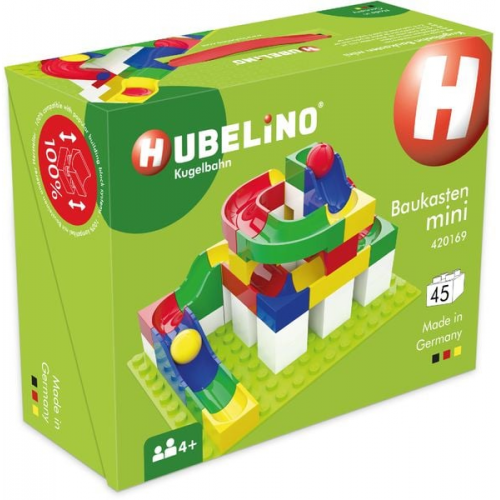 HUBELINO Kugelbahn Baukasten mini (45-teilig)