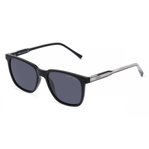 Mexx Eyes 6536 Herren-Sonnenbrille Vollrand Eckig Kunststoff-Gestell, schwarz