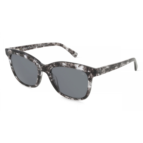 BOTANIQ 7029 Damen-Sonnenbrille Vollrand Eckig Acetat-Gestell, grau