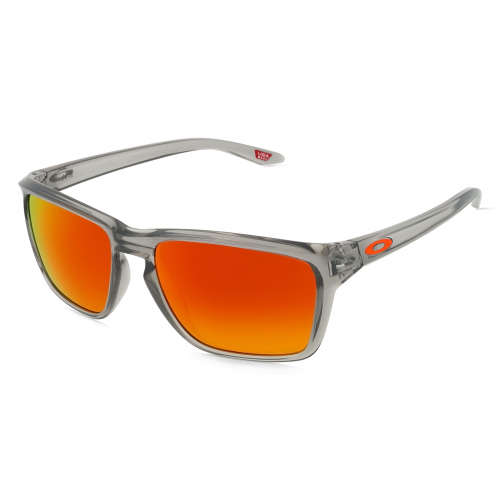 Oakley OO9448 SYLAS Herren-Sonnenbrille Vollrand Eckig Kunststoff-Gestell, grau