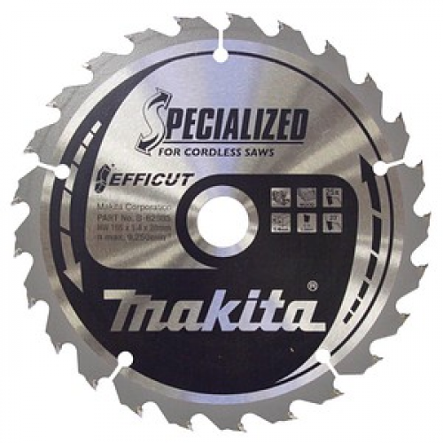 makita B-62985 EFFICUT Kreissägeblatt 165,0 mm, 25 Zähne