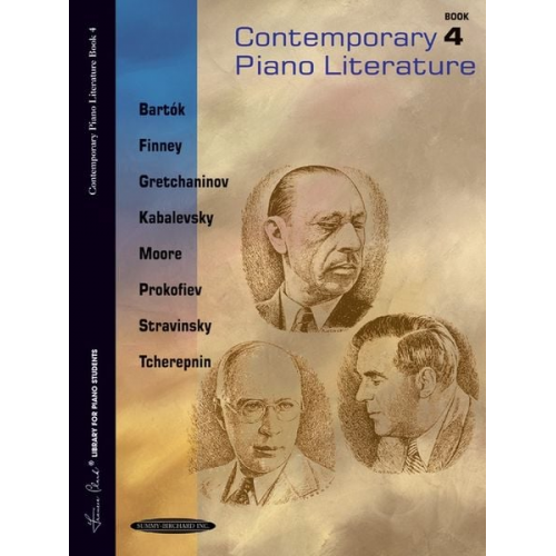 Frances Clark Louise Goss - Contemporary Piano Literature, Book 4