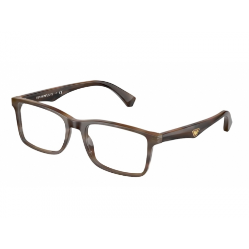 Brille  Emporio armani Ea3175 col. 5023 Herren Rechteckig Braun