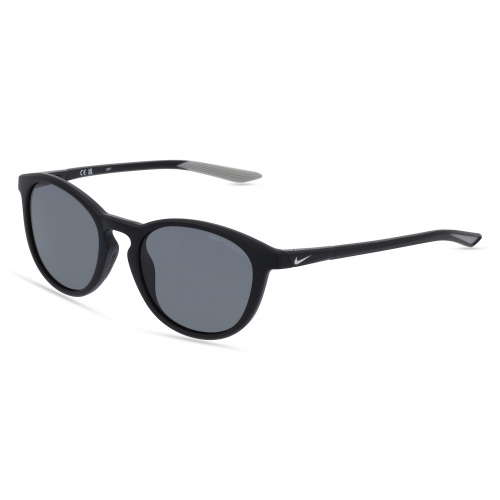 Nike EVOLUTION P DZ7363 Unisex-Sonnenbrille Vollrand Panto Kunststoff-Gestell, schwarz