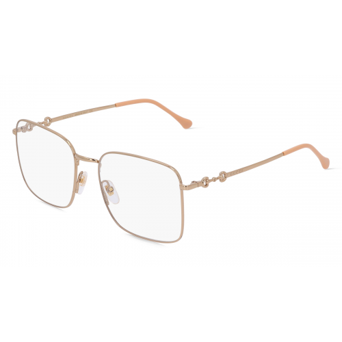 Gucci GG0951O Unisex-Brille inkl. Gläser Vollrand Eckig Metall-Gestell 57mm/19mm/145mm, gold