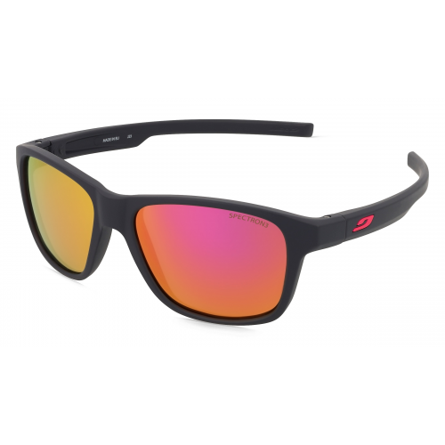 Julbo J5221126 CRUISER Jugend-Sonnenbrille Vollrand Eckig Polycarbonat-Gestell, lila