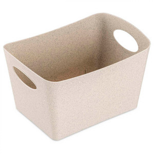 koziol Aufbewahrungskorb 1,0 l beige 18,7 x 12,8 x 10,8 cm