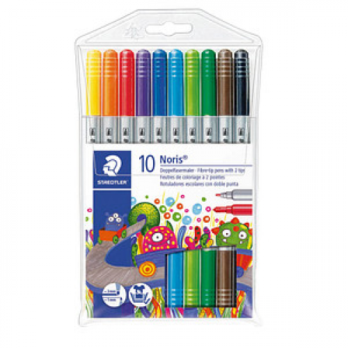 STAEDTLER Noris® 320 Filzstifte farbsortiert, 10 St.