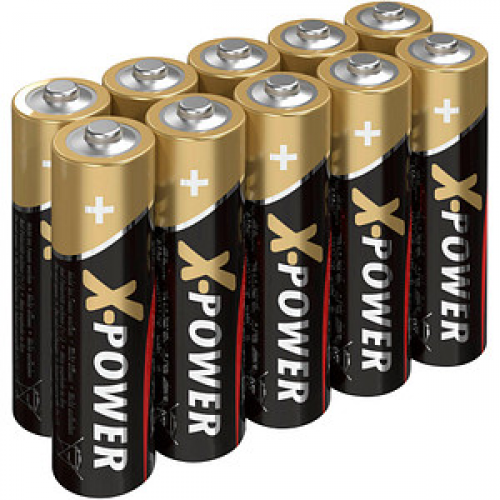 10 ANSMANN Batterien X-POWER Mignon AA 1,5 V