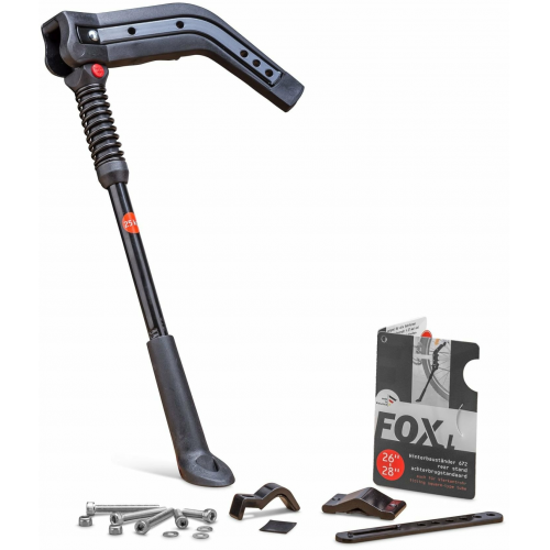 Hebie Hinterbauständer 0672 FOX II M/L 26-28&quot; 26-28 Zoll schwarz