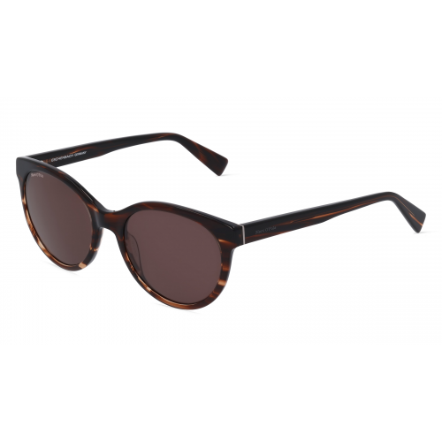 Marc O' Polo Eyewear 506193 Damen-Sonnenbrille Vollrand Rund Kunststoff-Gestell, braun