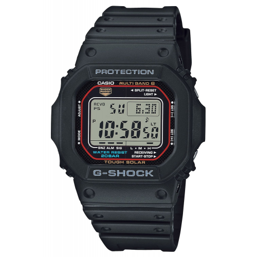 Casio GW-M5610U-1ER G-Shock The Origin Digital Funk-Solar-Herrenuhr Schwarz