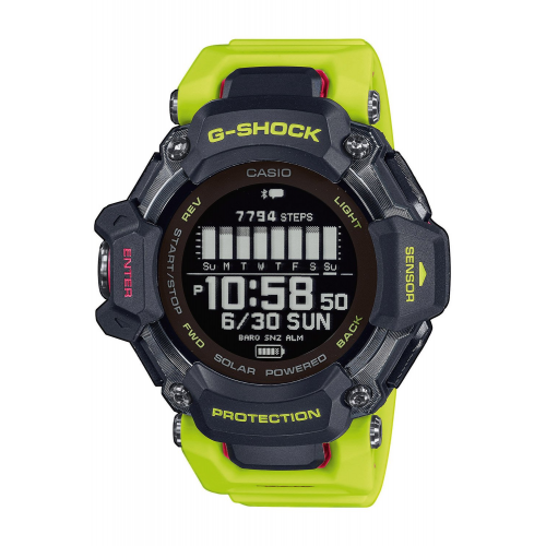 Casio GBD-H2000-1A9ER G-Shock G-Squad Digitaluhr Bluetooth Gelb/Schwarz