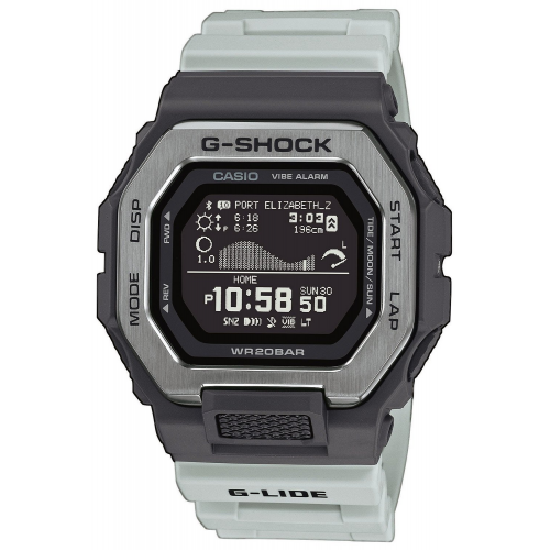 Casio GBX-100TT-8ER G-Shock G-Lide Digitaluhr Hellgrau/Dunkelgrau