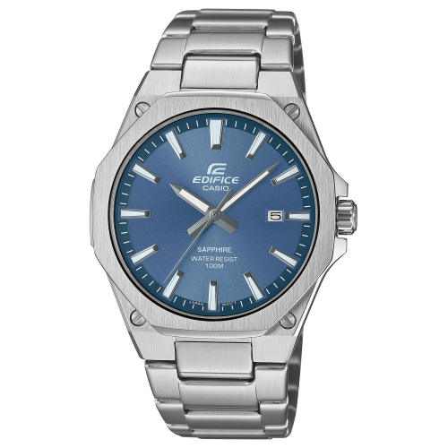 Casio EFR-S108D-2AVUEF Edifice Herrenarmbanduhr Stahl/Blau