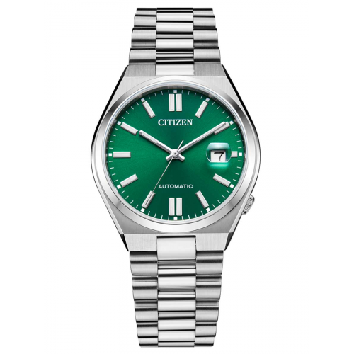 Citizen NJ0150-81X Herren-Armbanduhr Automatik Stahl/Grün