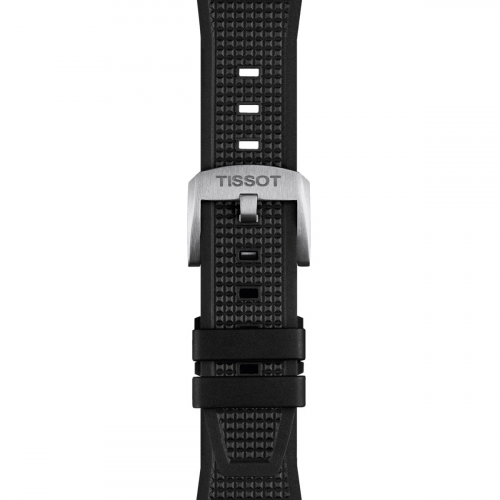 Tissot T852.048.462 Uhrenarmband Kautschuk Schwarz für PRX 40