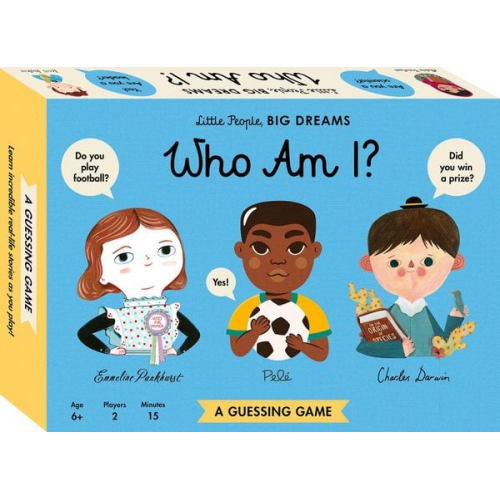 Little People, BIG DREAMS Who Am I? Guessing Game