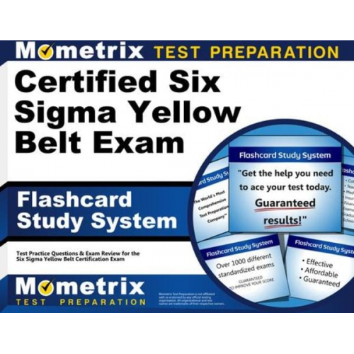 Certified Six SIGMA Yellow Belt Exam Flashcard Study System