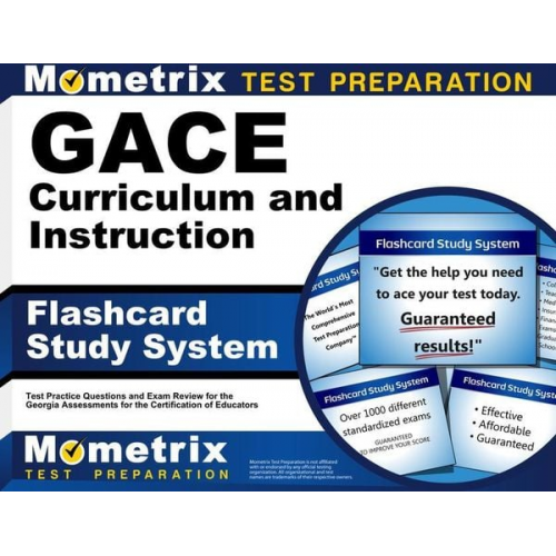 Gace Curriculum and Instruction Flashcard Study System