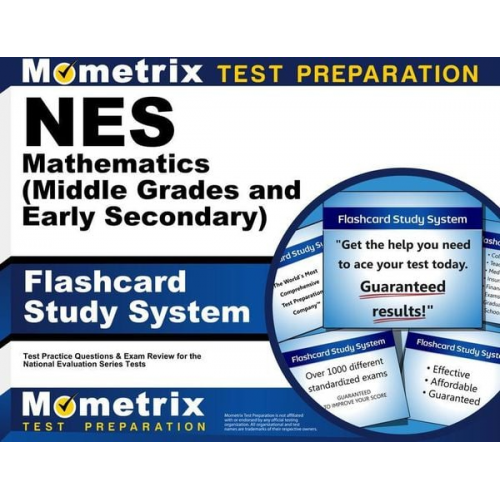 NES Mathematics (Middle Grades and Early Secondary) Flashcard Study System