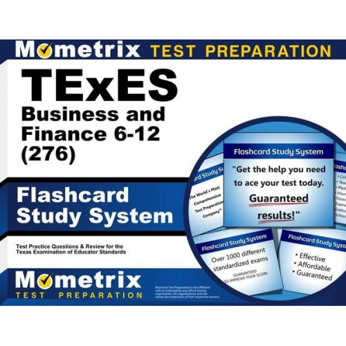 TExES Business and Finance 6-12 (276) Flashcard Study System