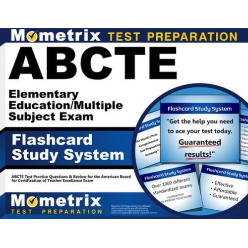 Abcte Elementary Education/Multiple Subject Exam Flashcard Study System