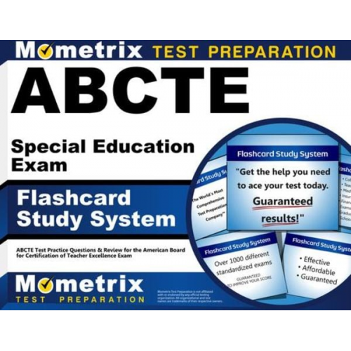 Abcte Special Education Exam Flashcard Study System