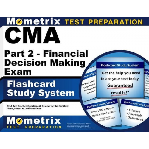 CMA Part 2 - Financial Decision Making Exam Flashcard Study System