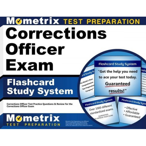 Corrections Officer Exam Flashcard Study System