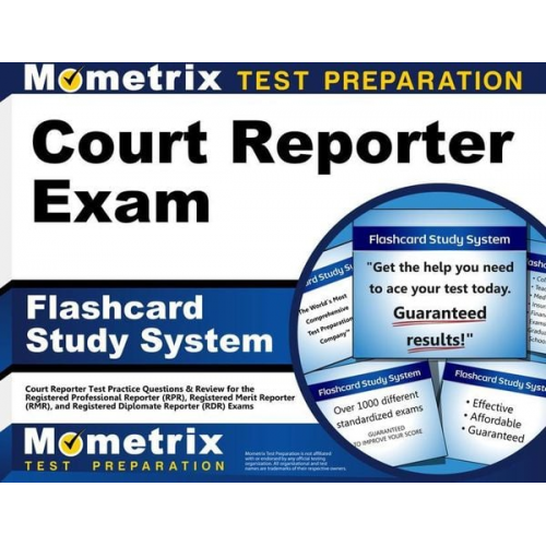 Court Reporter Exam Flashcard Study System