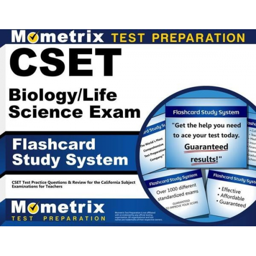 Cset Biology/Life Science Exam Flashcard Study System