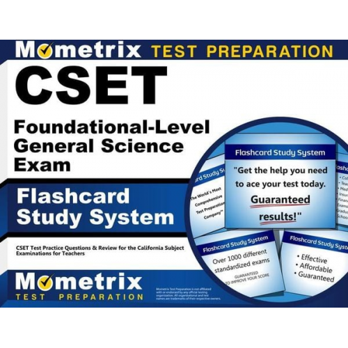 Cset Foundational-Level General Science Exam Flashcard Study System