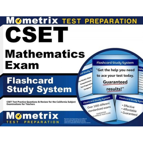 Cset Mathematics Exam Flashcard Study System